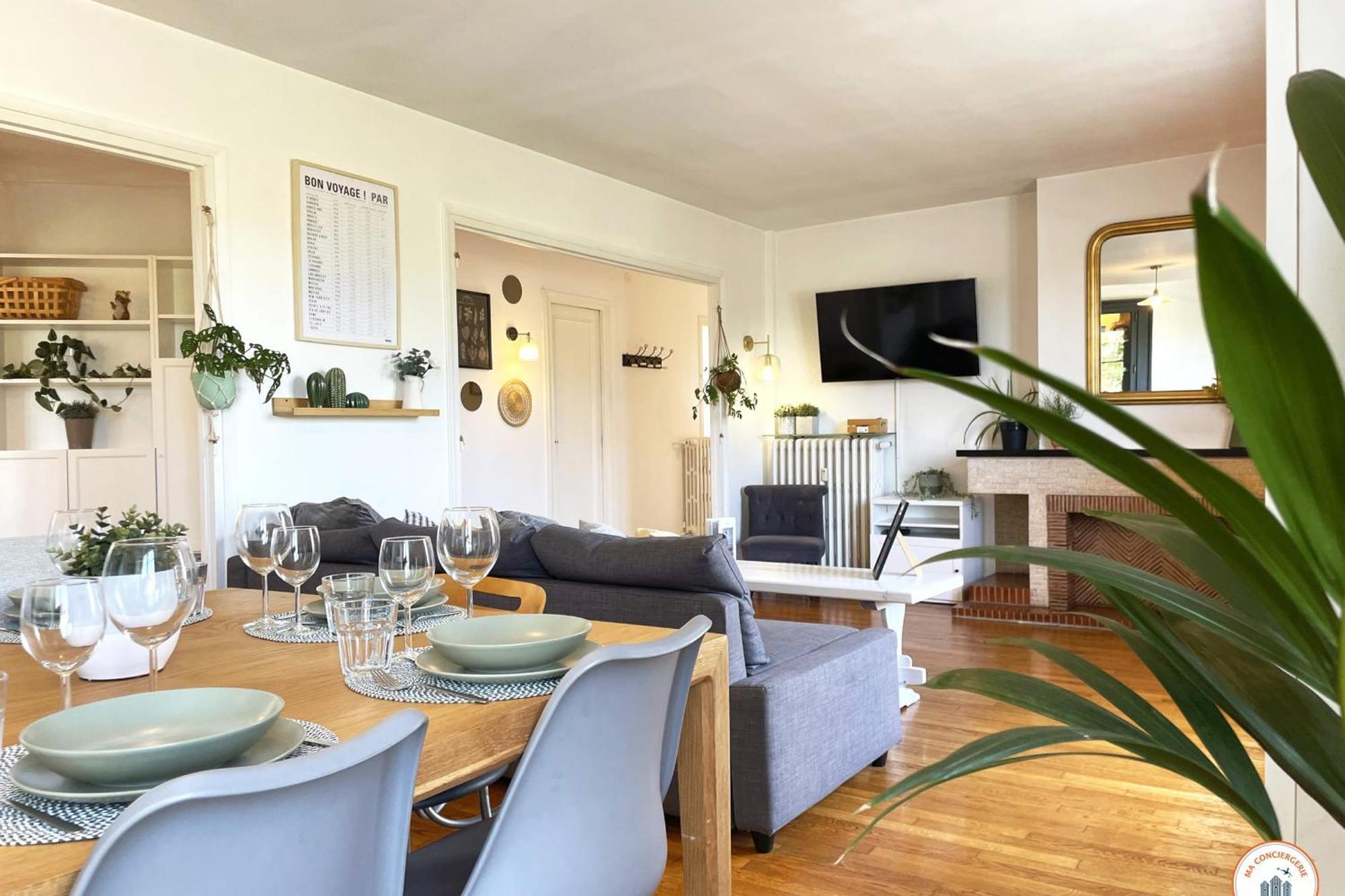 Le Penthouse - Vue Centre Ville, Proche Gare Sncf カーン エクステリア 写真