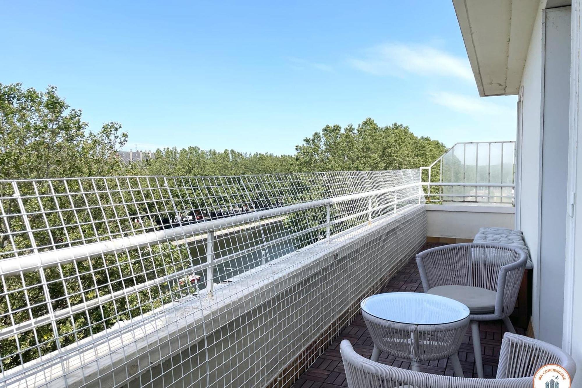 Le Penthouse - Vue Centre Ville, Proche Gare Sncf カーン エクステリア 写真